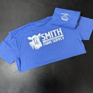 SFS Adult Short Sleeve Cow T-Shirt - Blue