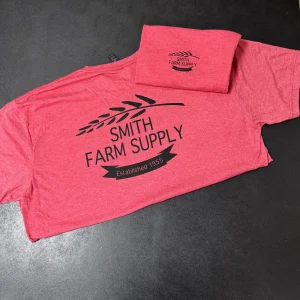 SFS Adult Short Sleeve Logo T-Shirt - Red