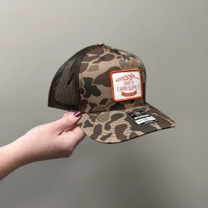 SFS Logo Patch Hat - Bark Duck Camo