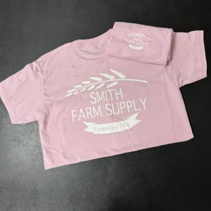 SFS Youth Short Sleeve Logo T-Shirt - Pink