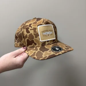 SFS Duck Patch Hat - Brown Old School Camo